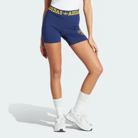 adidas Originals Logo Waistband Booty Shorts