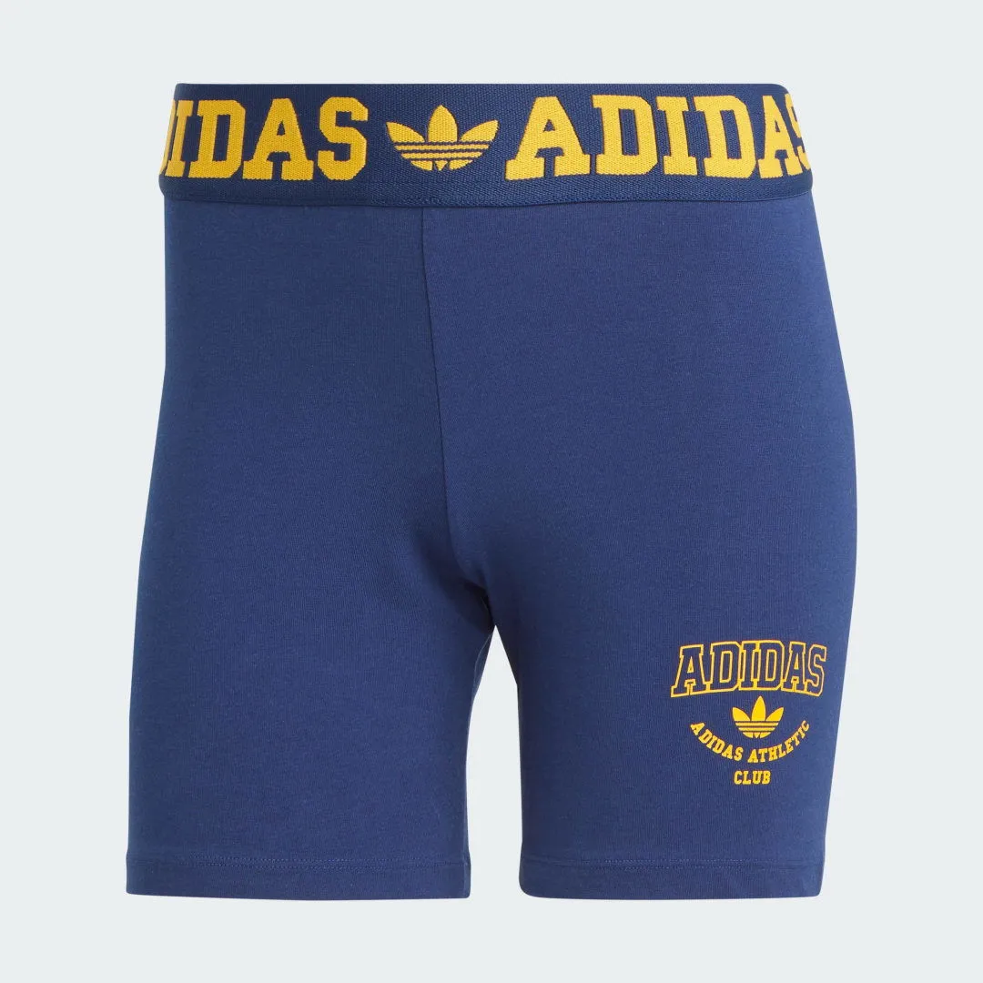 adidas Originals Logo Waistband Booty Shorts