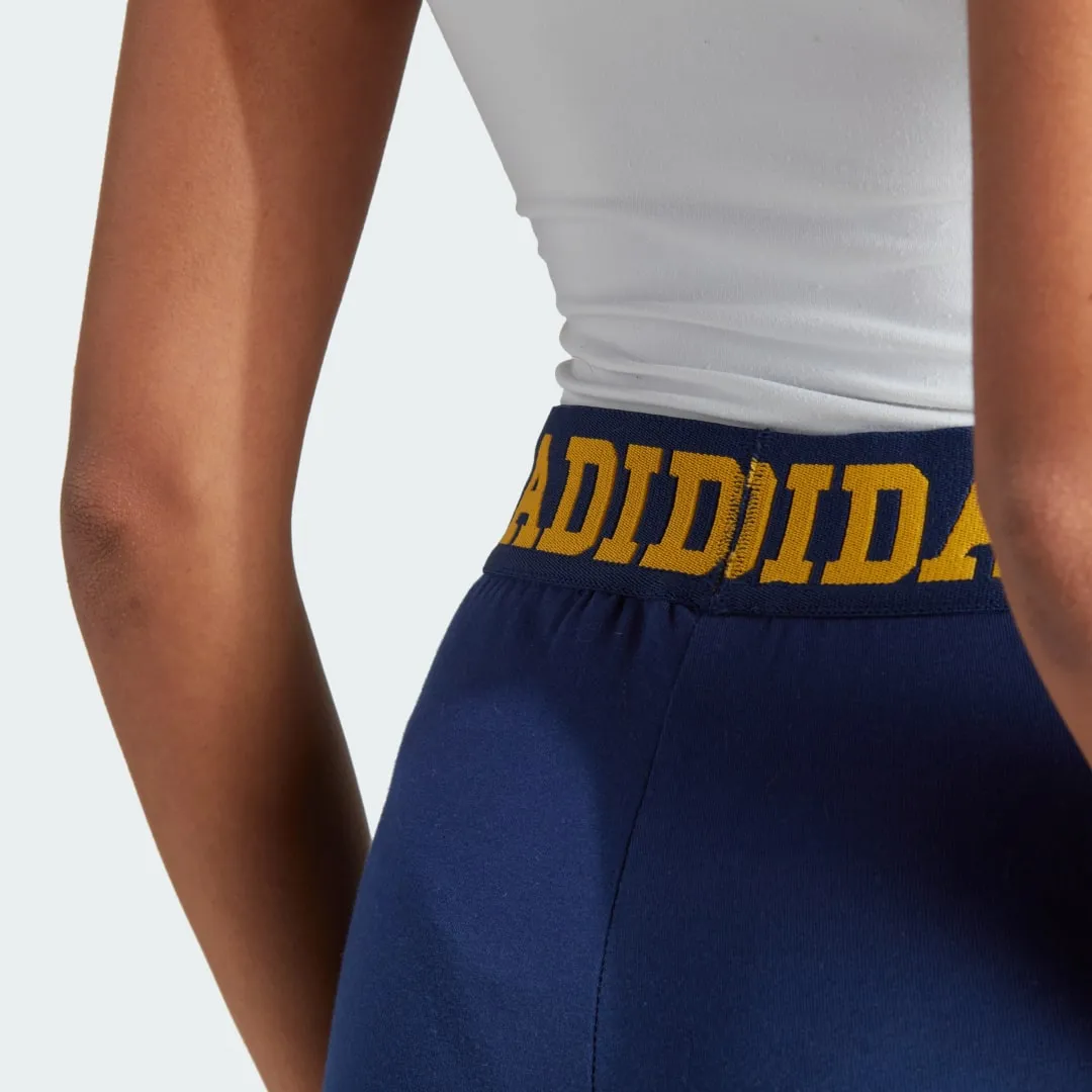 adidas Originals Logo Waistband Booty Shorts