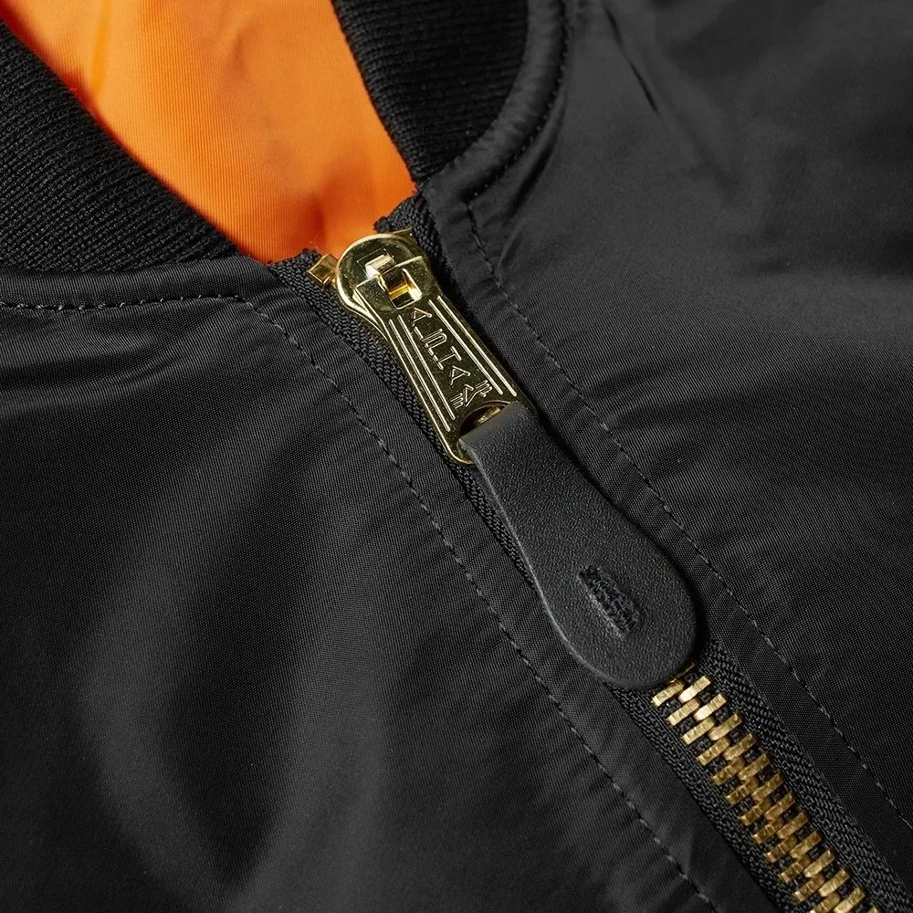 ALPHA INDUSTRIES CLASSIC MA-1 JACKET BLACK