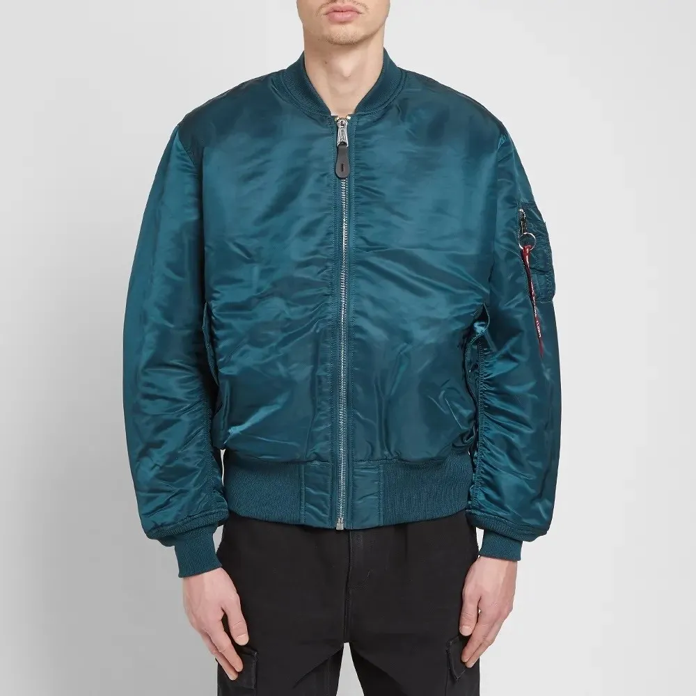 ALPHA INDUSTRIES CLASSIC MA-1 JACKET NAVY