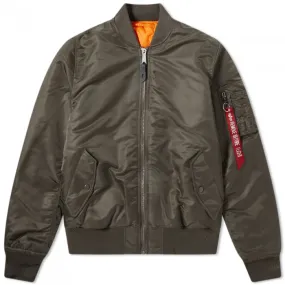 ALPHA INDUSTRIES CLASSIC MA-1 JACKET REP. GREY