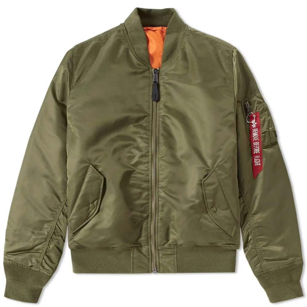 ALPHA INDUSTRIES CLASSIC MA-1 JACKET SAGE GREEN