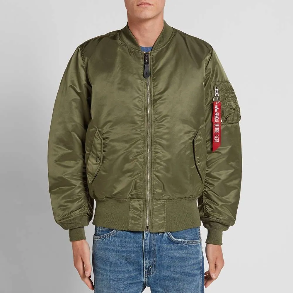 ALPHA INDUSTRIES CLASSIC MA-1 JACKET SAGE GREEN