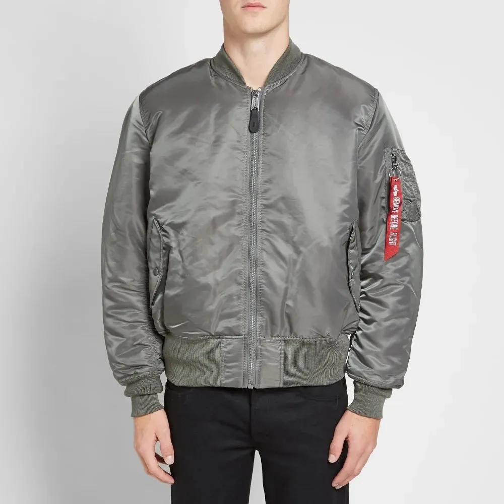 ALPHA INDUSTRIES CLASSIC MA-1 JACKET VINTAGE GREEN