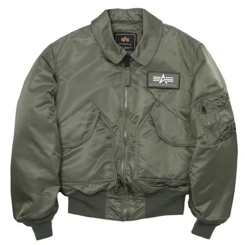 ALPHA INDUSTRIES FLIGHT JACKET CWU-45 REPLICA GREY