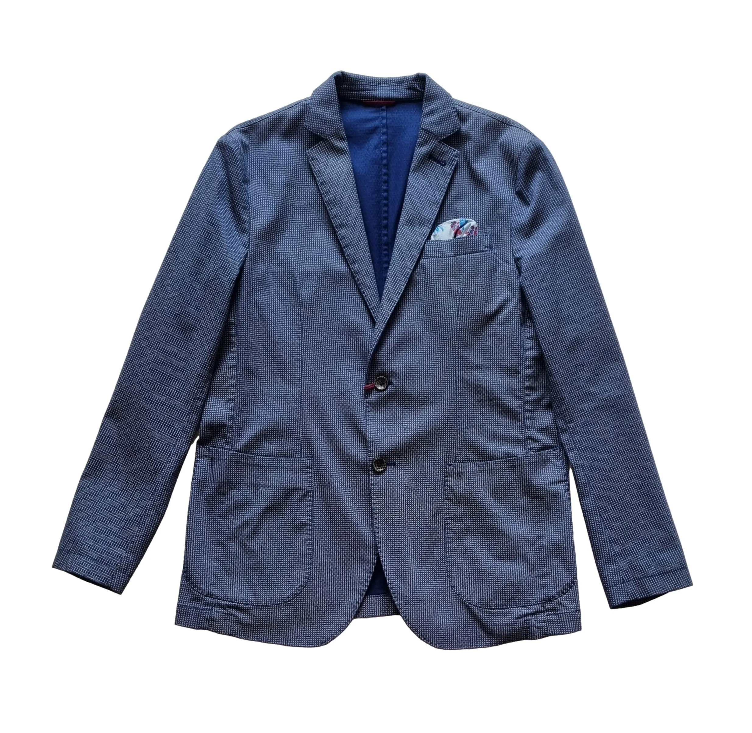 AT.P.CO ESSENTIAL chaqueta de primavera azul A162ALAN60 para hombre, azul lavado