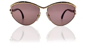 Autre Marque Metal dorado vintage TL 3301 Gafas de sol con cristales 