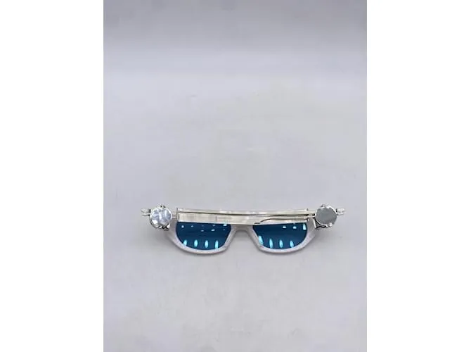 Autre Marque MONCLER GENIUS Gafas de sol T.  el plastico Blanco 