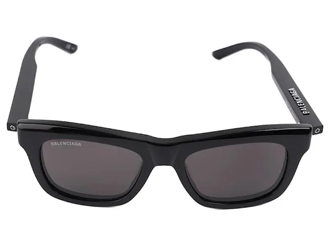 Balenciaga Gafas de sol cuadradas Negro 