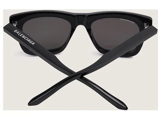 Balenciaga Gafas de sol cuadradas Negro 