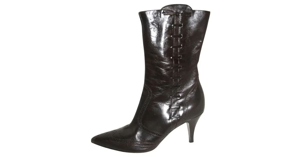 Bally Bretty Boots Castaña 