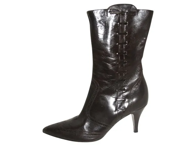 Bally Bretty Boots Castaña 