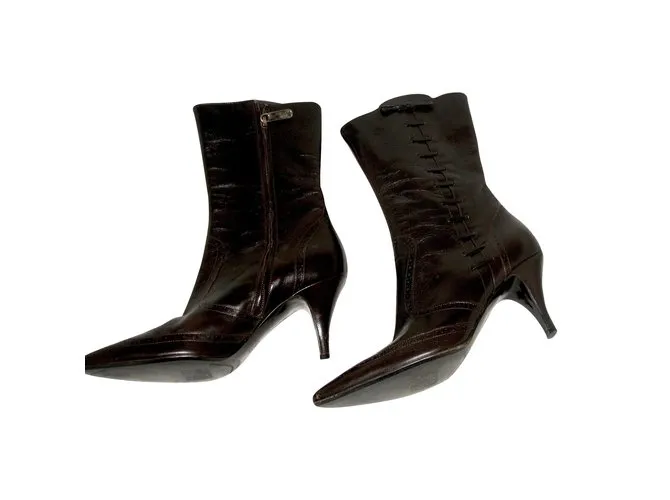 Bally Bretty Boots Castaña 