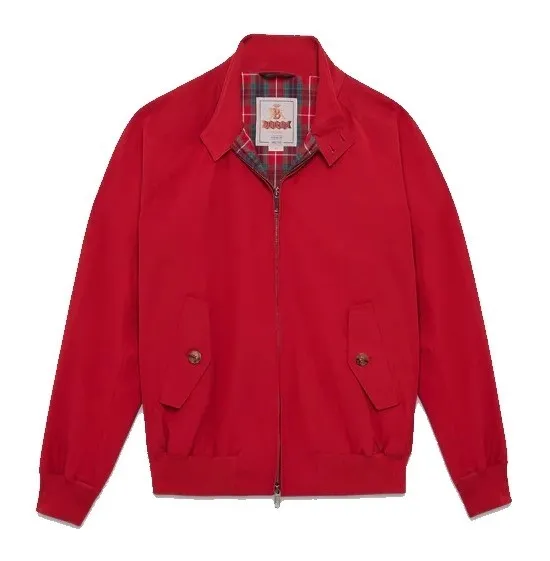 BARACUTA G9 HARRINGTON JACKET CHILI PEPPER