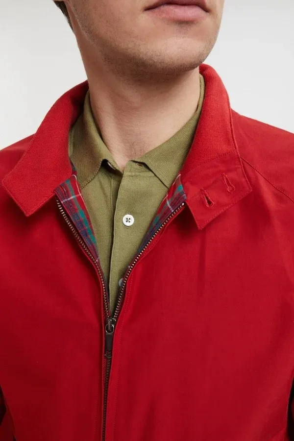 BARACUTA G9 HARRINGTON JACKET CHILI PEPPER