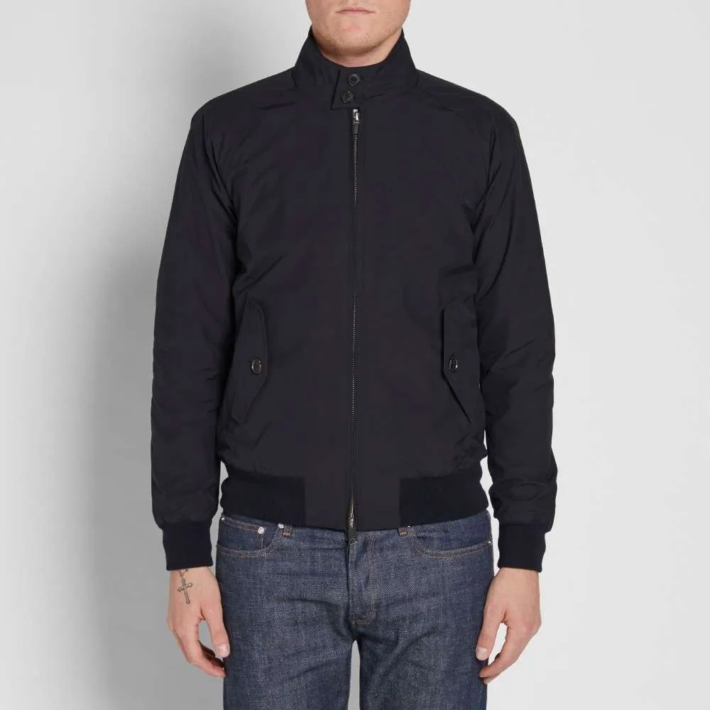 BARACUTA G9 HARRINGTON JACKET DARK NAVY