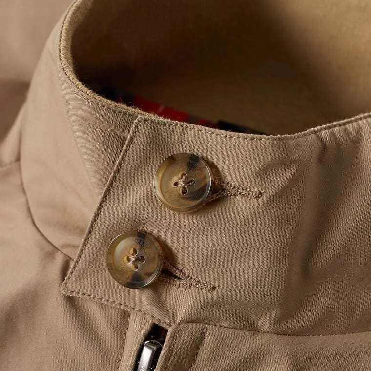 BARACUTA G9 HARRINGTON JACKET TAN