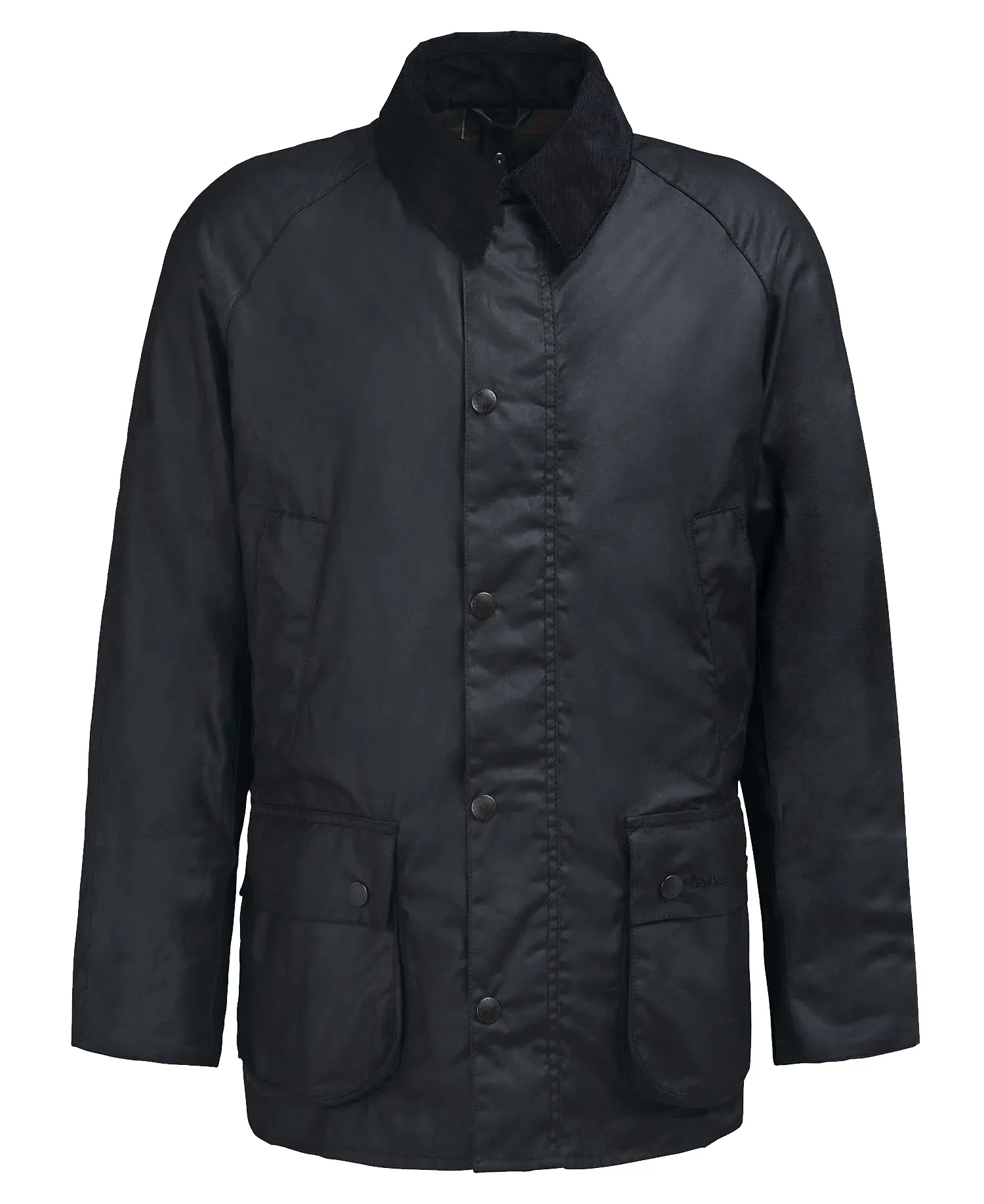 BARBOUR ASHBY WAX JACKET BLACK