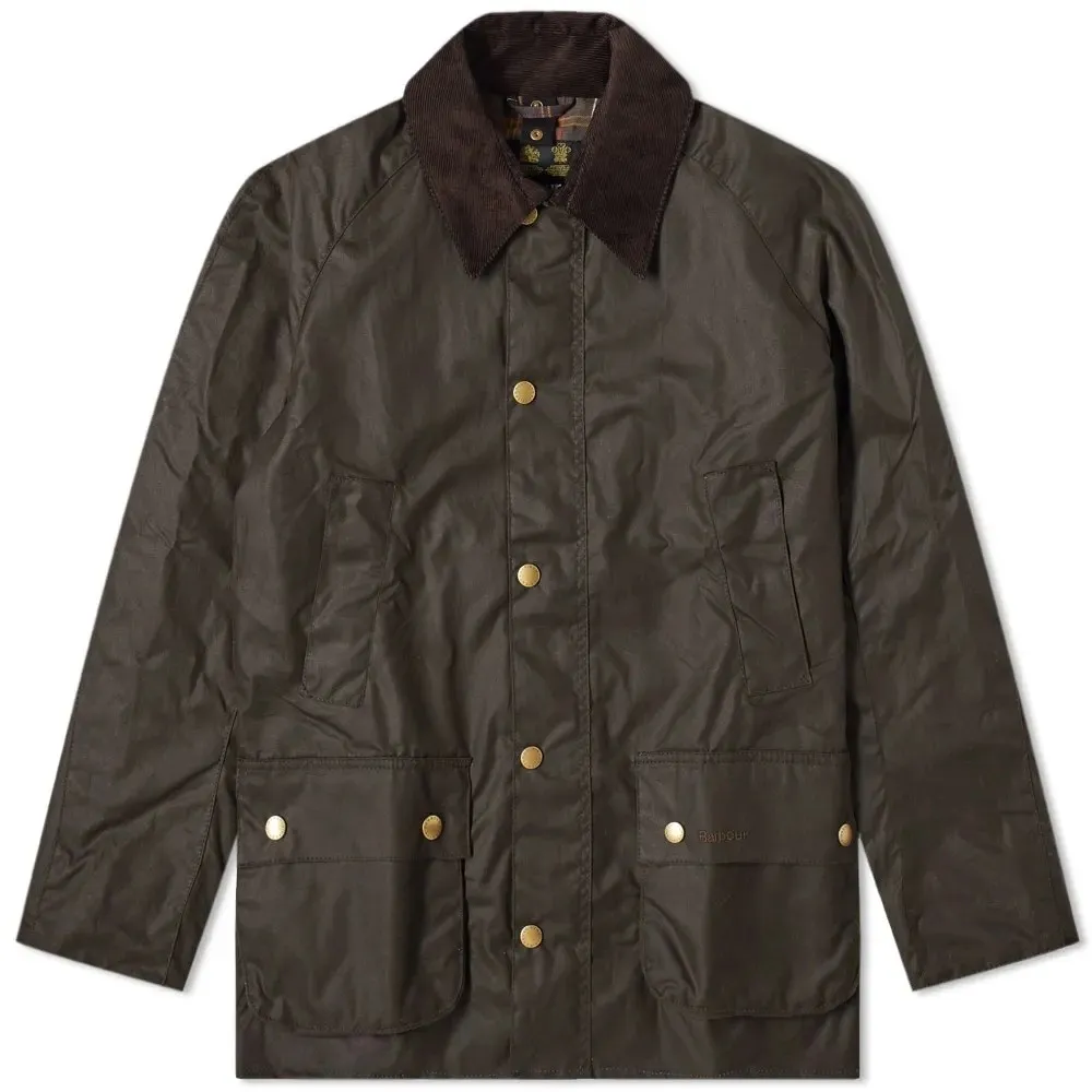 BARBOUR ASHBY WAX JACKET OLIVE