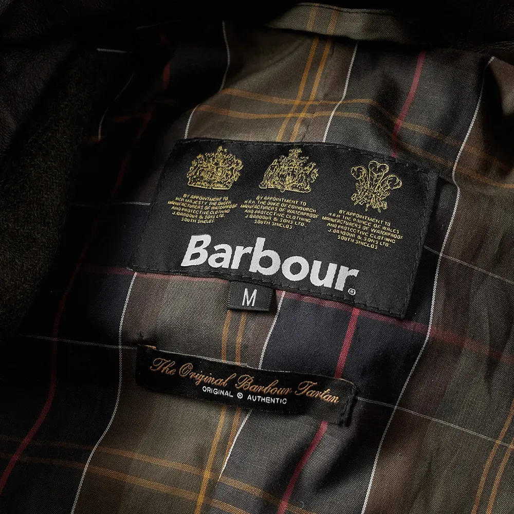 BARBOUR BEACON SPORTS WAX JACKET OLIVE