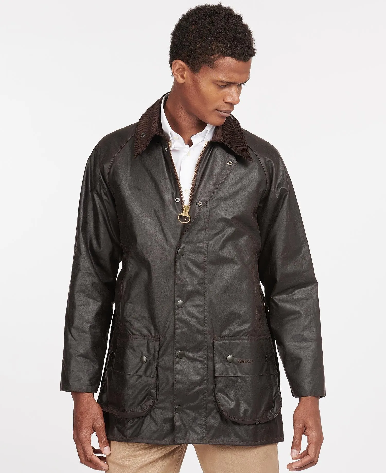 BARBOUR BEAUFORT WAX JACKET RUSTIC