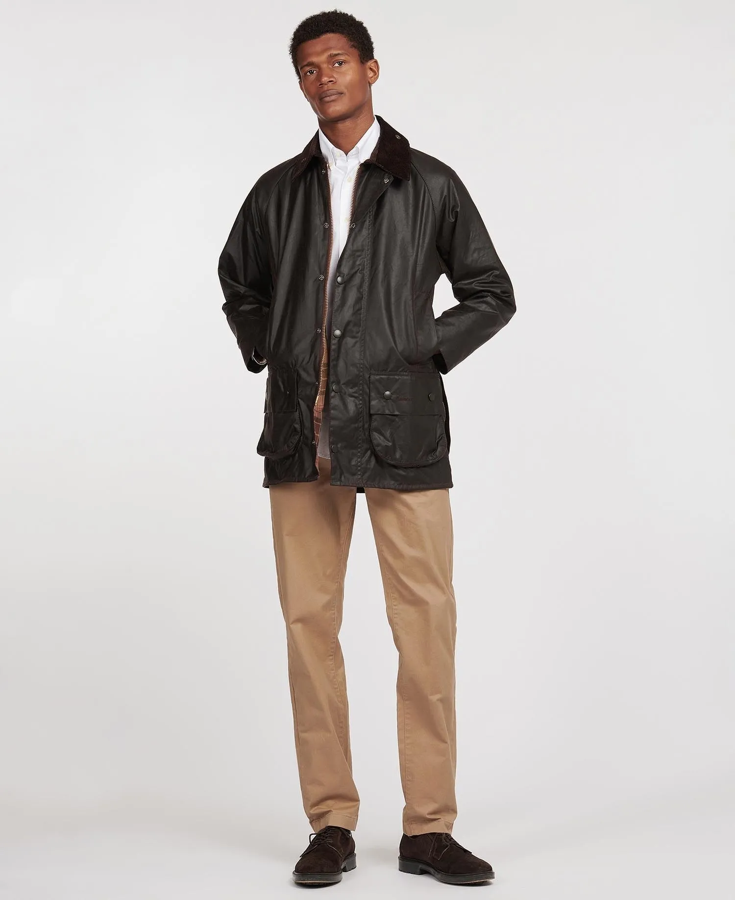 BARBOUR BEAUFORT WAX JACKET RUSTIC