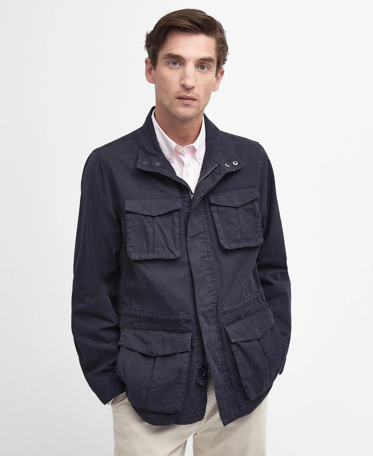 BARBOUR BELSFIELD CASUAL JACKET MIDNIGHT