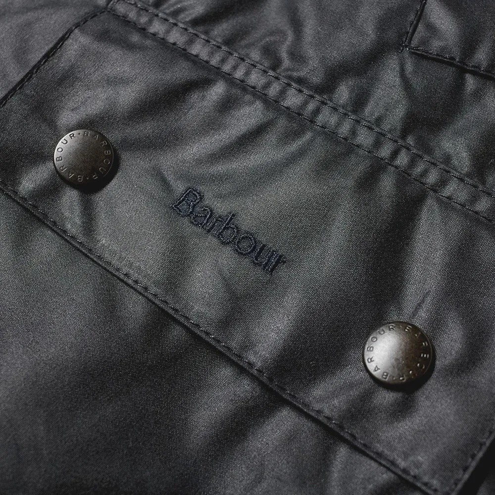 BARBOUR CLASSIC BEDALE WAX JACKET NAVY