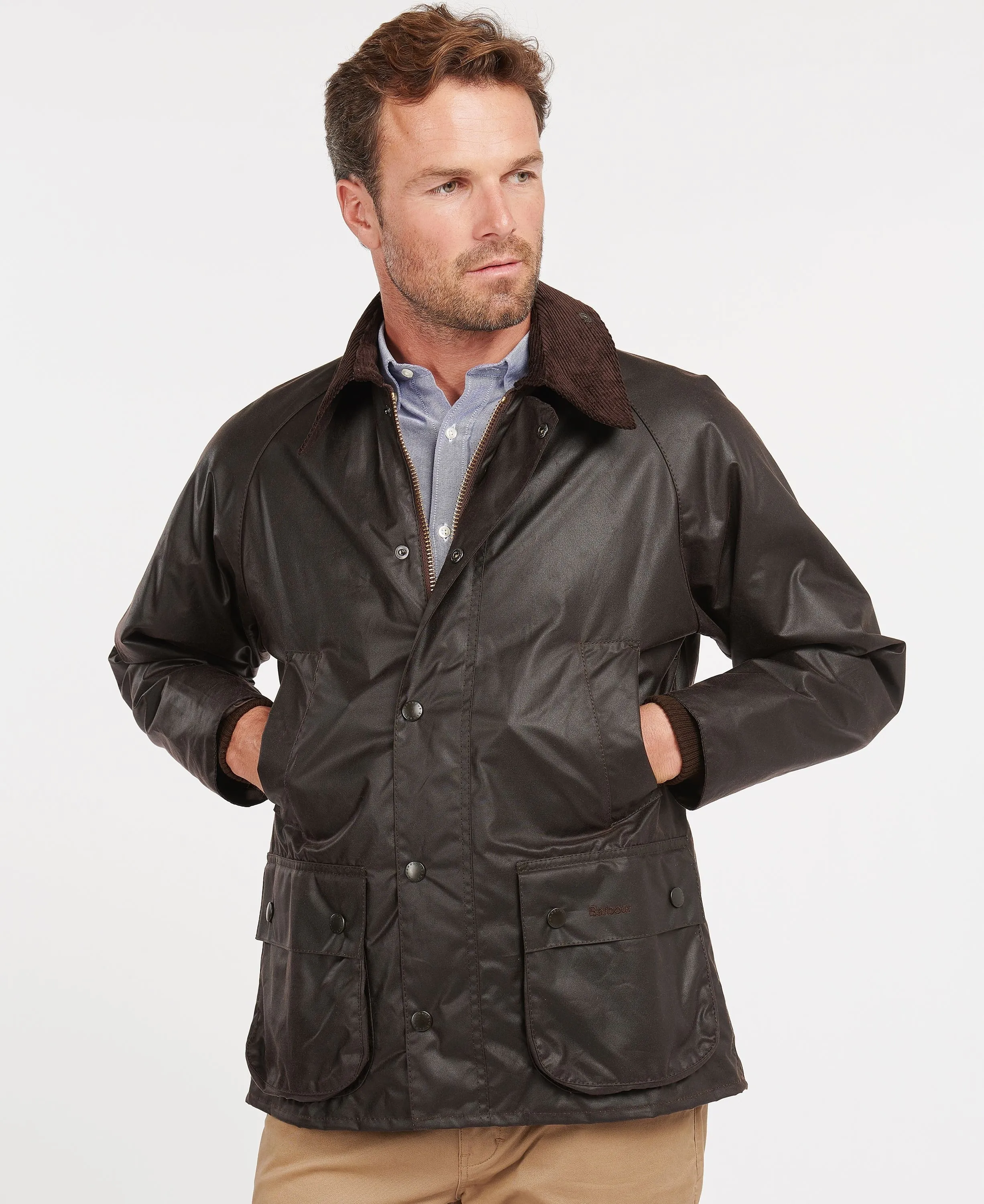 BARBOUR CLASSIC BEDALE WAX JACKET RUSTIC