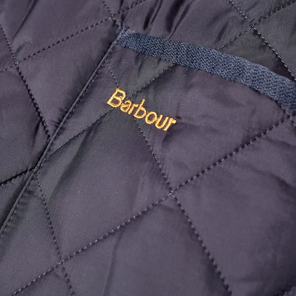 BARBOUR HERITAGE LIDDESDALE QUILTED JACKET NAVY