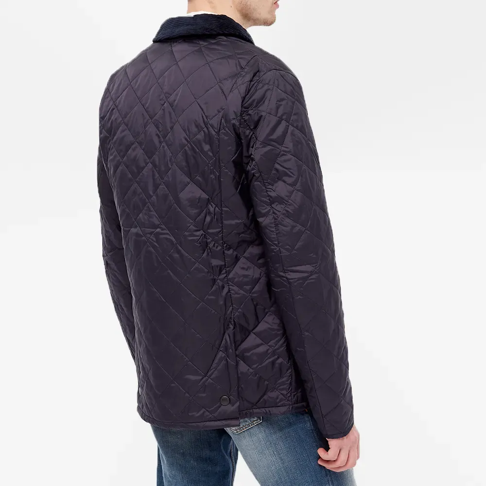 BARBOUR HERITAGE LIDDESDALE QUILTED JACKET NAVY