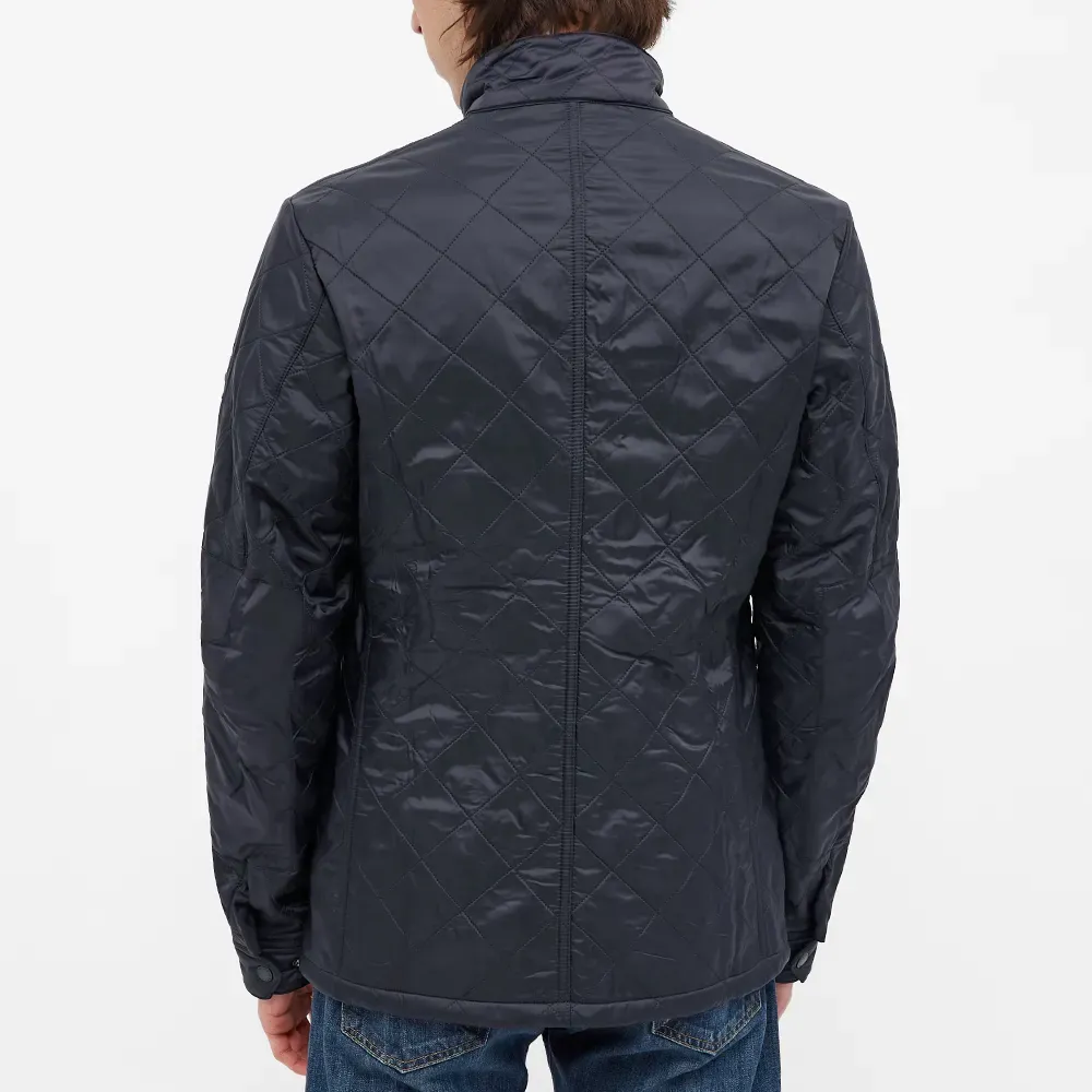 BARBOUR INTERNATIONAL ARIEL POLARQUILT JACKET NAVY