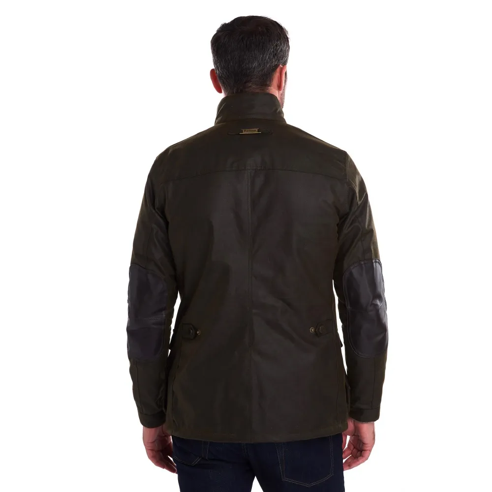 BARBOUR OGSTON WAX JACKET OLIVE