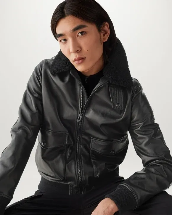 BELSTAFF CHART JACKET BLACK