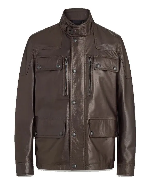 BELSTAFF DENE JACKET DARK BROWN