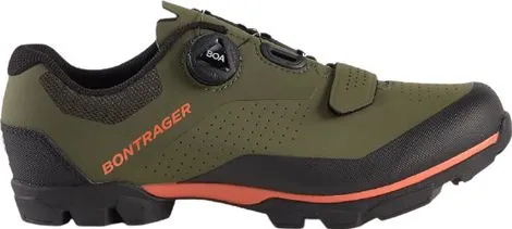 Bontrager Zapatillas MTB Bontrager Foray gris oliva / naranja