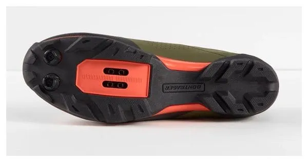 Bontrager Zapatillas MTB Bontrager Foray gris oliva / naranja