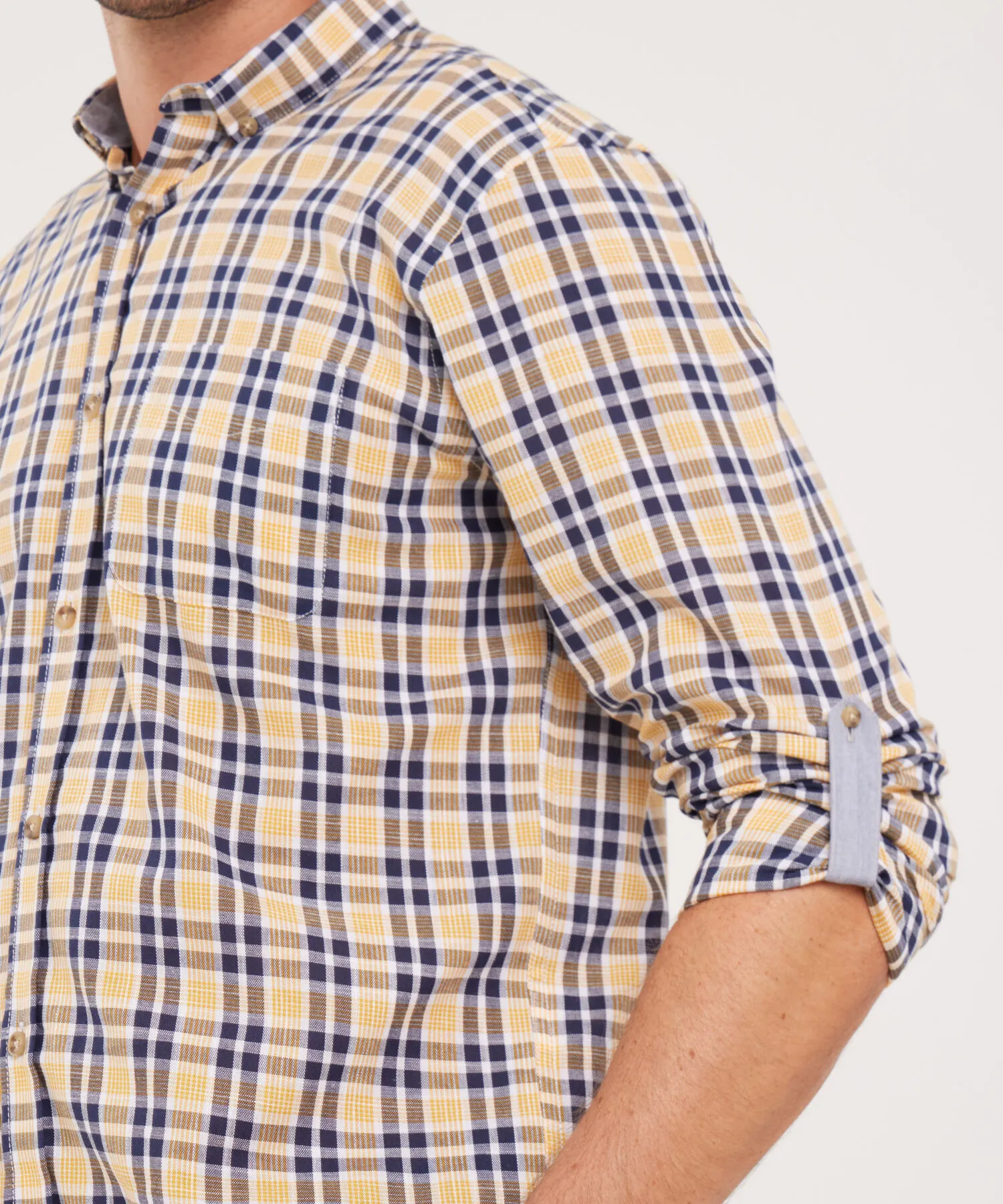 Camisa Manga Larga Button Down-