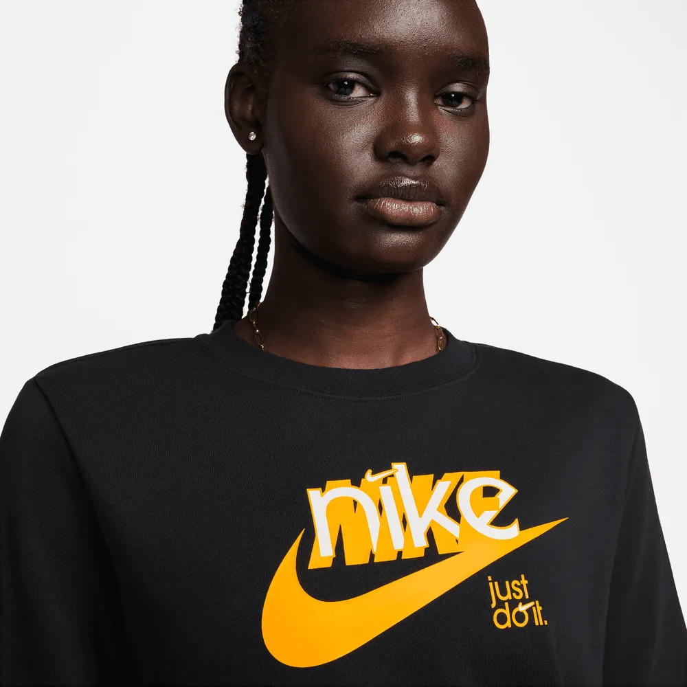 Camiseta Nike Sportswear Club Fleece de Mujer