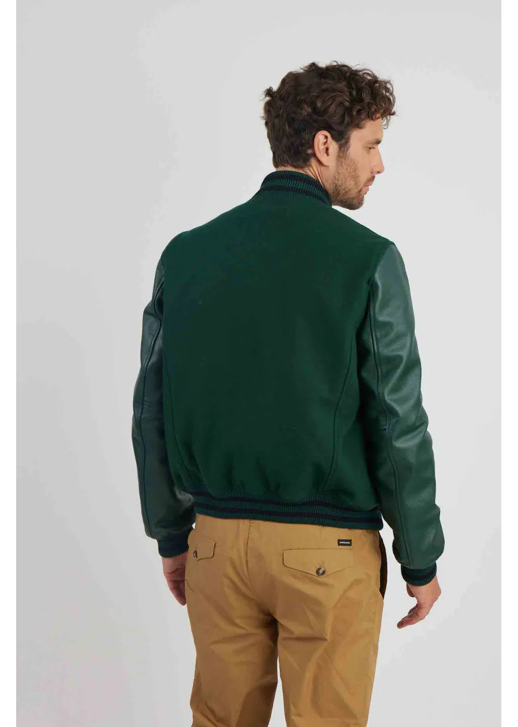 Chaqueta de cuero OXFORD HATCH