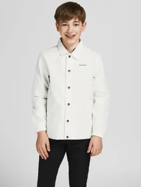 Chaqueta shell Junior | Blanco | Jack & Jones®