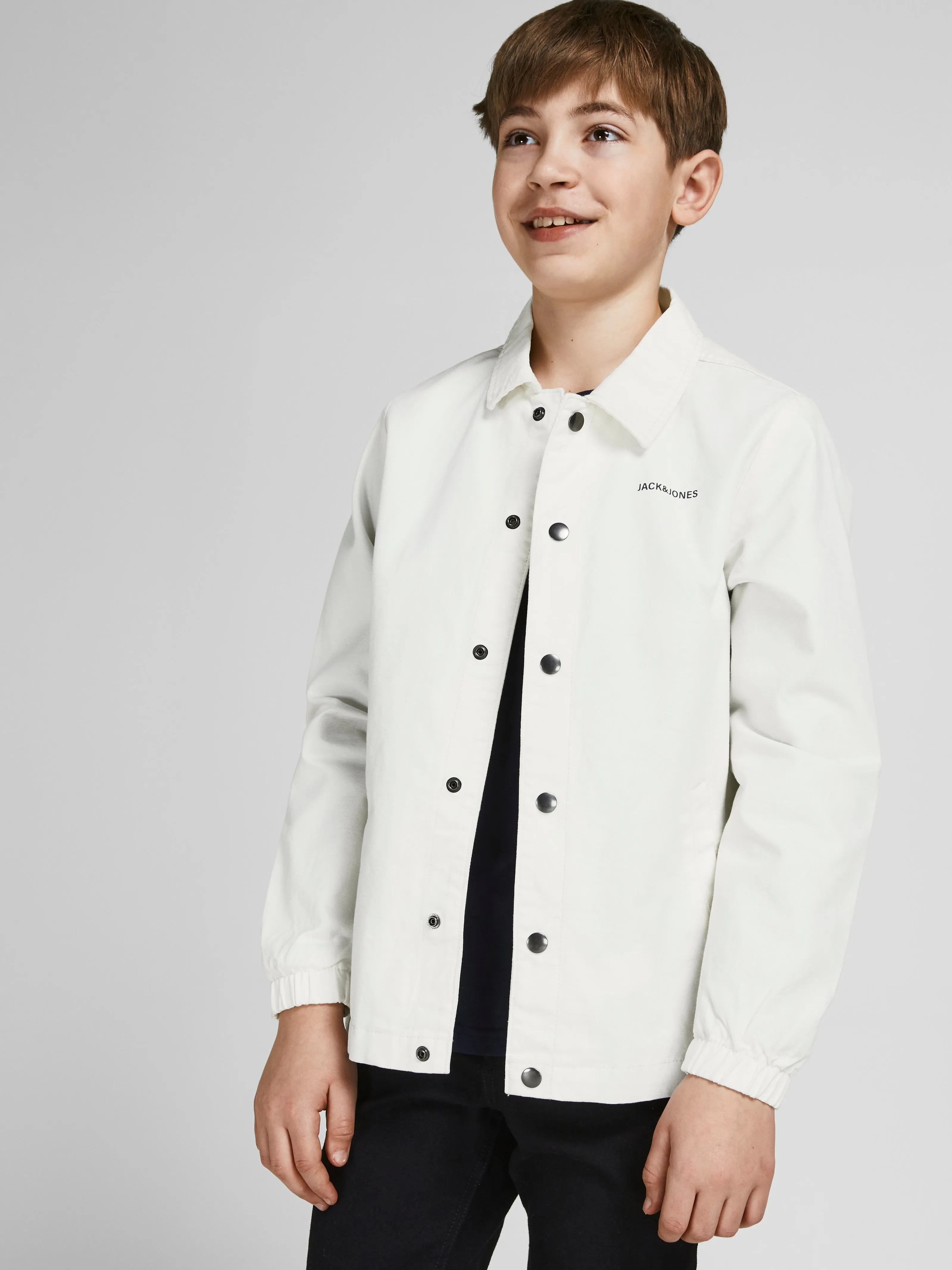 Chaqueta shell Junior | Blanco | Jack & Jones®