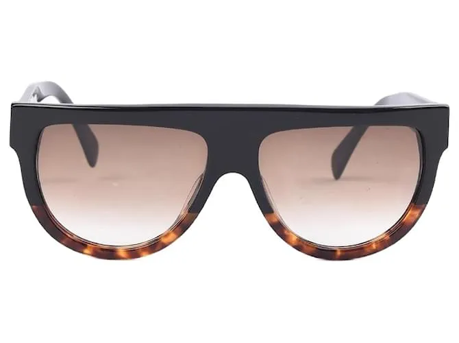 Céline CELINE Gafas de sol Plástico Castaño 