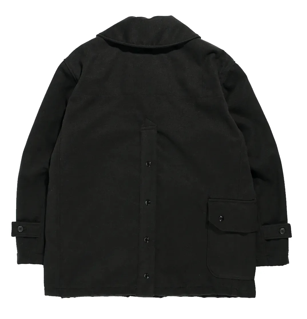 ENGINEERED GARMENTS SHORT DUFFLE JACKET BLACK POLYESTER