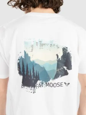 Fat Moose Climb Camiseta