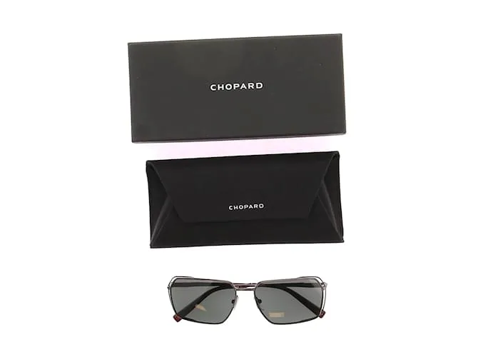 Gafas de sol CHOPARD T.  metal Negro 