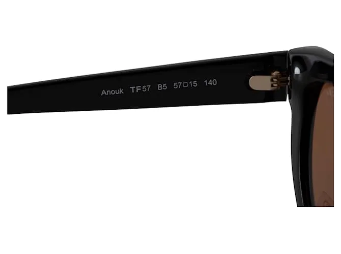 Gafas de sol ojo de gato Tom Ford Negro 