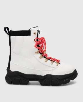 Goldbergh White logo Hike boots