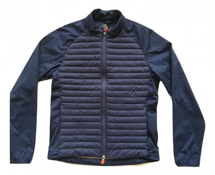 Guarda la chaqueta de la chaqueta de pato en azul marino D3769MMIBA8 talla M.